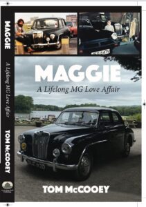 Tom McCooey's book about the restoration of his father's classic car, Maggie