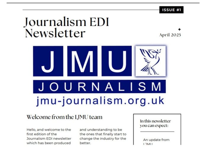 JMU Journalism EDI newsletter image