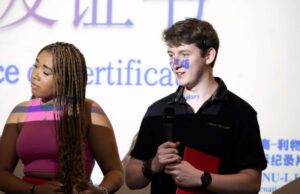 Joseph McLachlan during his trip to China.