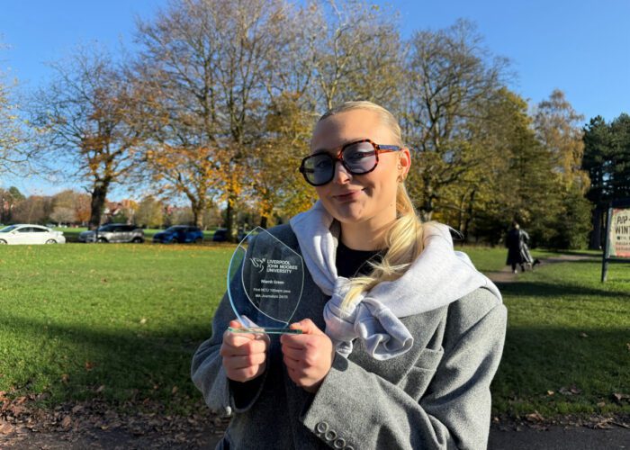 Niamh Green has won this year’s journalism departmental shorthand award after attaining 100wpm