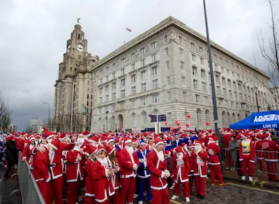 Liverpool Santa Dash - JMU Journalism