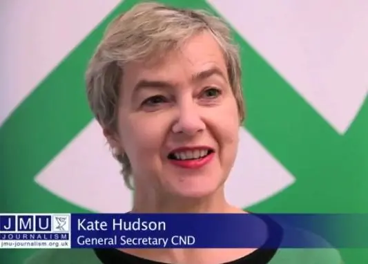CND General Secretary Kate Hudson - JMU Journalism