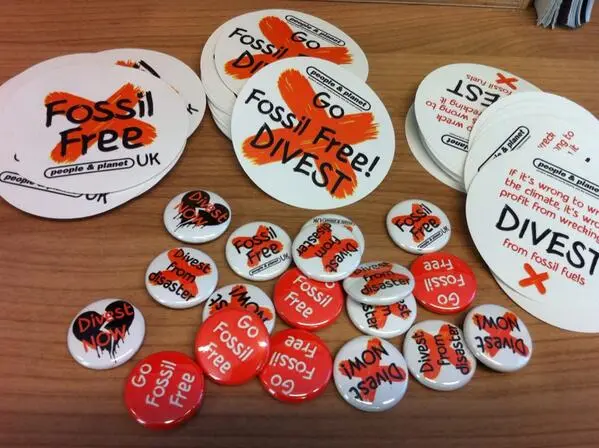 © Twitter @FossilFree_UK - JMU Journalism