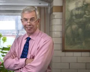 Professor Simon Capewell warning the health risks of over-consuming sugary drinks. © University of Liverpool