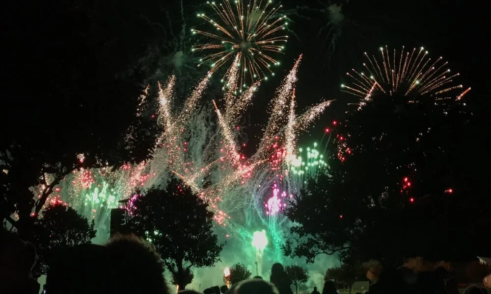 Rainbow Fireworks Ltd. Display at the British Musical Firework Championship - JMU Journalism