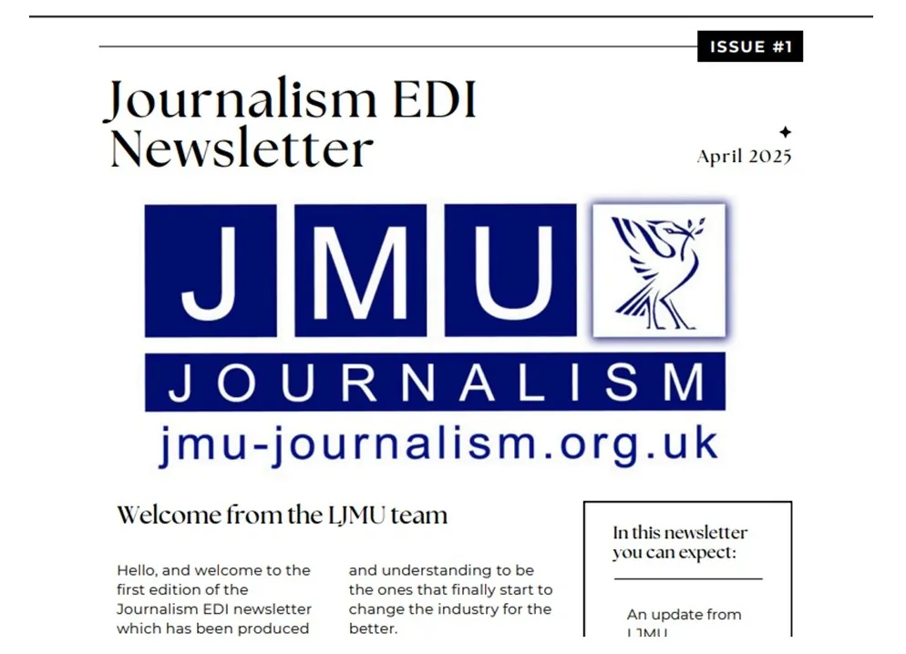 JMU Journalism EDI newsletter image