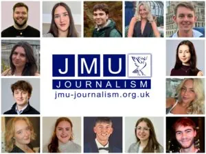 Undergraduates from the JMU Journalism Class of 2026